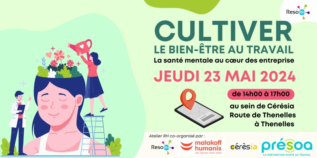 Atelier RH "Cultiver le bien-être au travail"